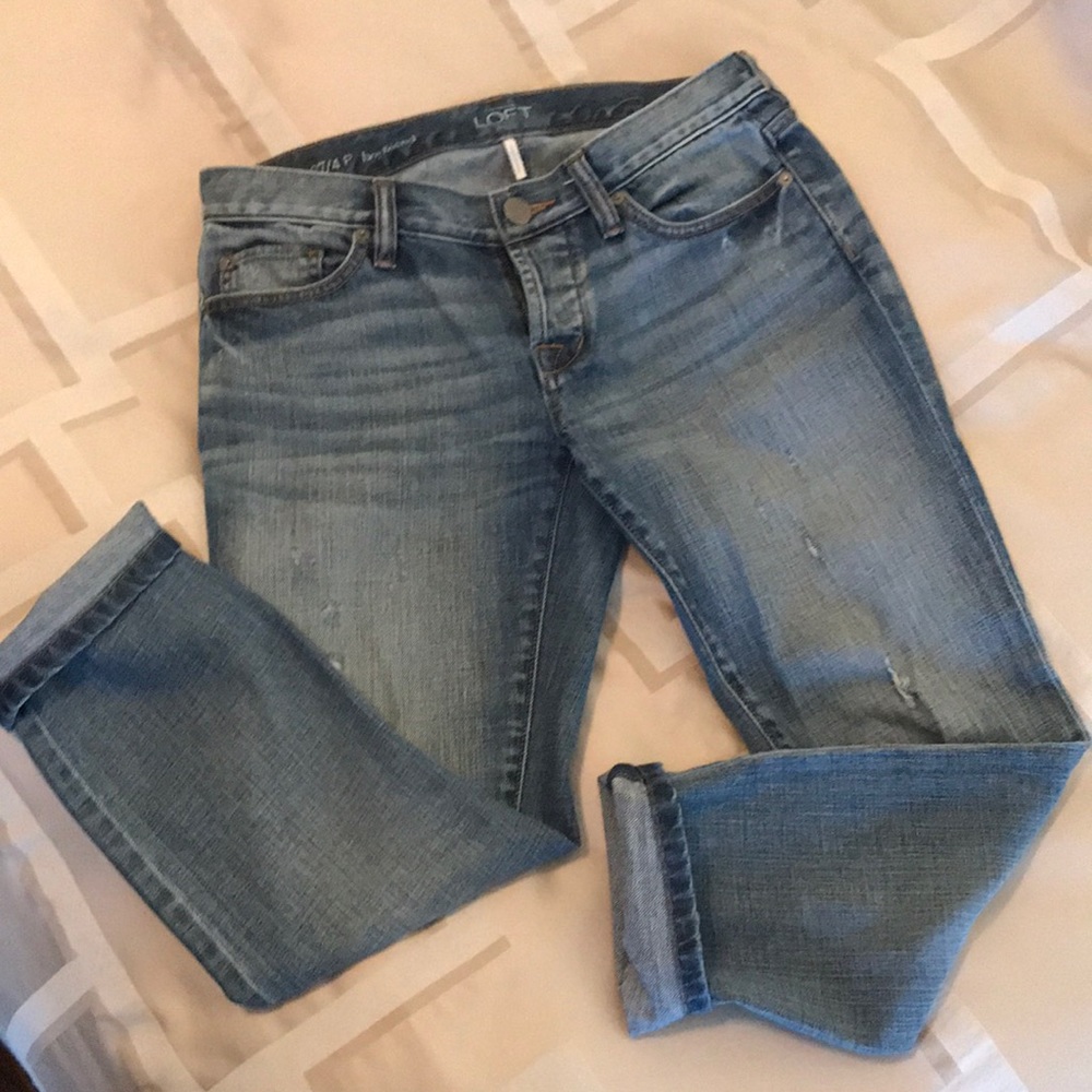 LOFT jeans :: destructed boyfriend ::